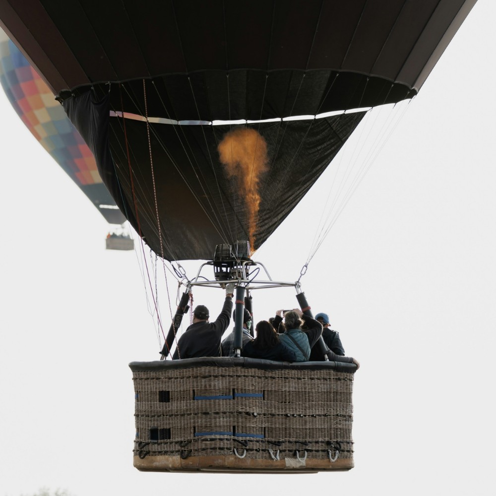 взлет на воздушном шаре